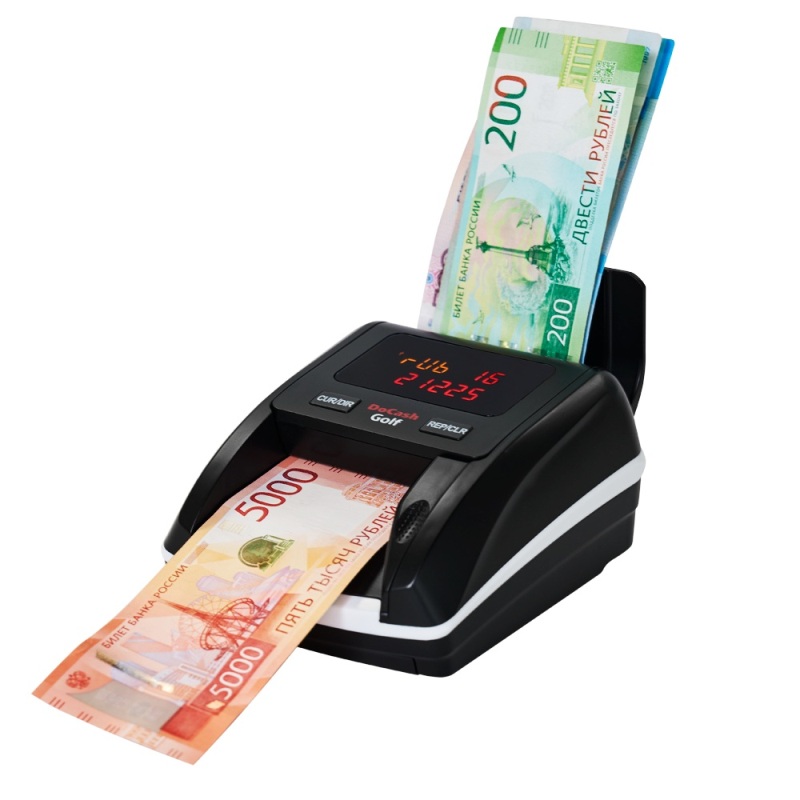 Детектор банкнот DoCash Golf RUB (без аккумулятора) Детектор банкнот DoCash Golf RUB (без аккумулятора)