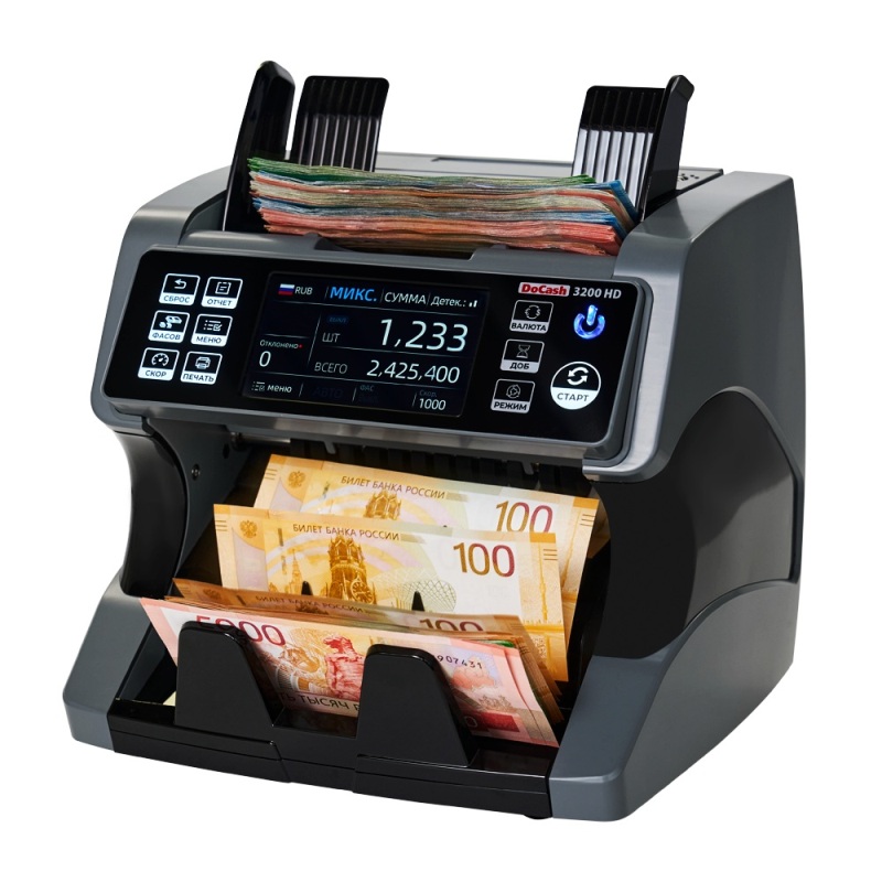 Счетчик банкнот DoCash 3200 HD Счетчик банкнот DoCash 3200 HD