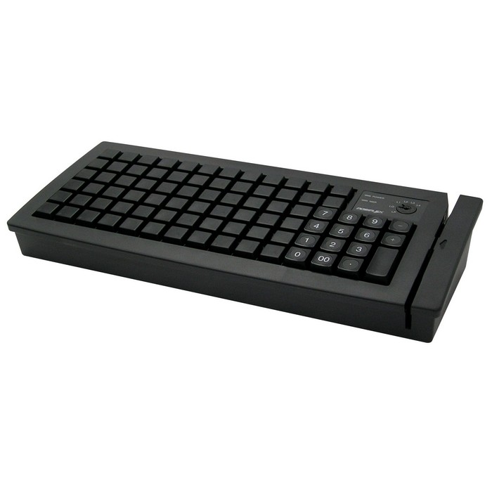 POS клавиатура Posiflex KB-6600UB (USB, MSR) POS клавиатура Posiflex KB-6600UB (USB, MSR)