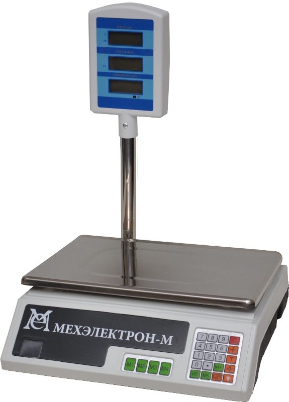 Весы торговые МЕХЭЛЕКТРОН-М ВР4900-15-2Д-САБ 05 (LCD) Весы торговые МЕХЭЛЕКТРОН-М ВР4900-15-2Д-САБ 05 (LCD)