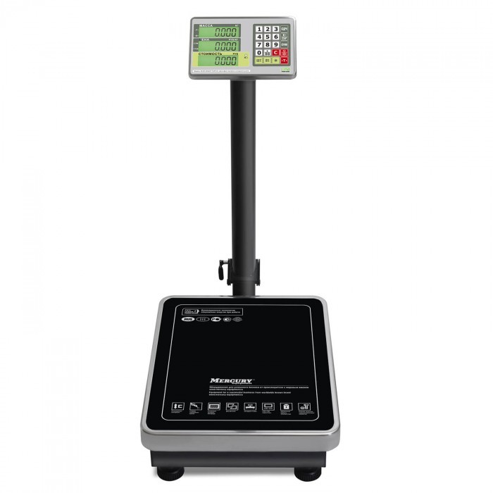 Весы напольные торговые Mertech M-ER 335 ACLP-300.50 Весы напольные торговые Mertech M-ER 335 ACLP-300.50
