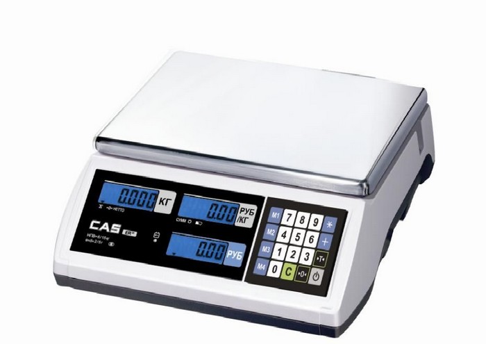 Весы торговые CAS ER JR-15CB Весы торговые CAS ER JR-15CB