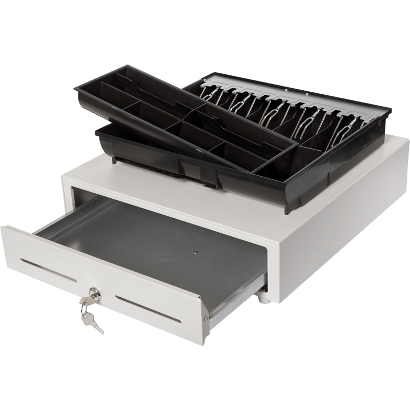 Денежный ящик PayTor HT-410S-7 (Epson, белый) Денежный ящик PayTor HT-410S-7 (Epson, белый)