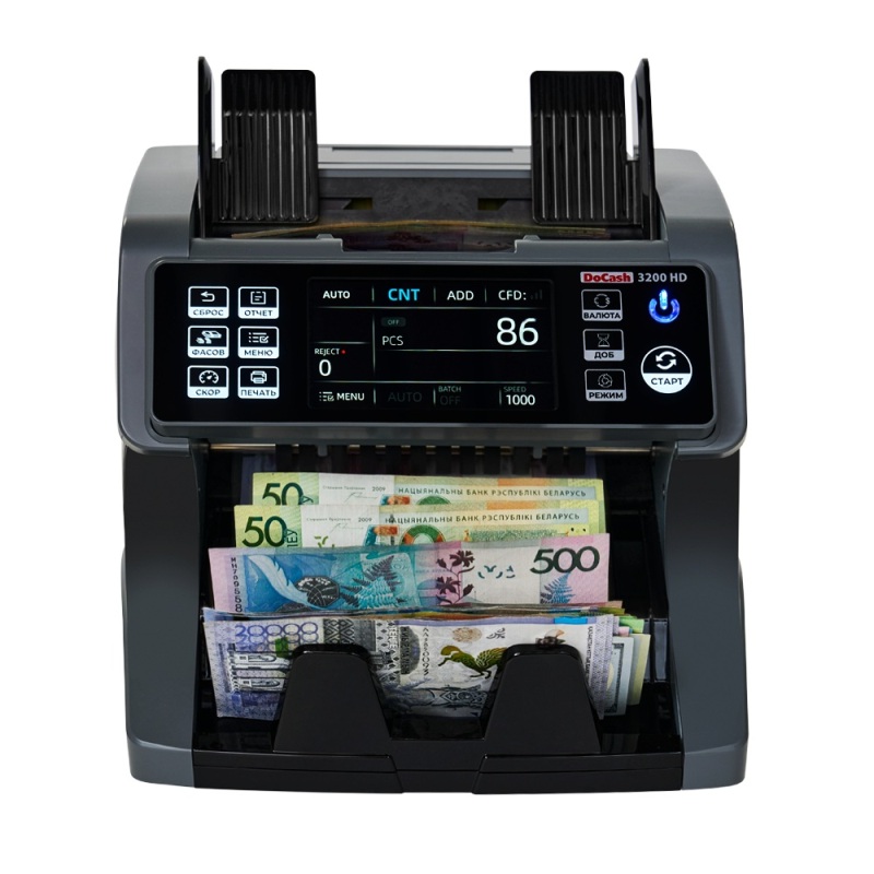 Счетчик банкнот DoCash 3200 HD Счетчик банкнот DoCash 3200 HD