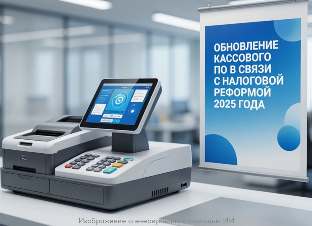 Обновление кассового ПО в связи с налоговой реформой 2025 года