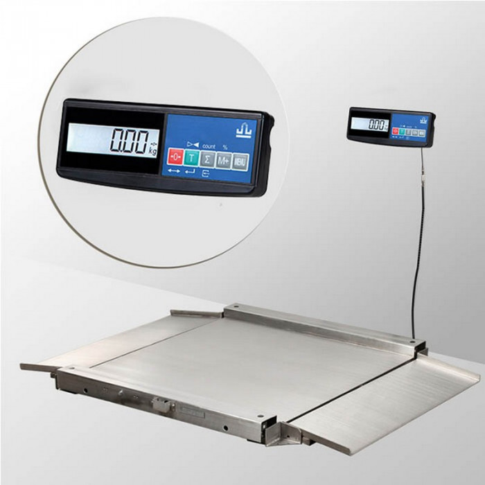 Весы платформенные с пандусом Масса-К 4D-LA.S-10/10-1500-A Весы платформенные с пандусом Масса-К 4D-LA.S-10/10-1500-A