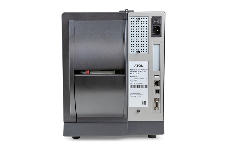 Принтер этикеток АТОЛ TT621 (300dpi, USB/RS-232/Ethernet) Принтер этикеток АТОЛ TT621 (300dpi, USB/RS-232/Ethernet)