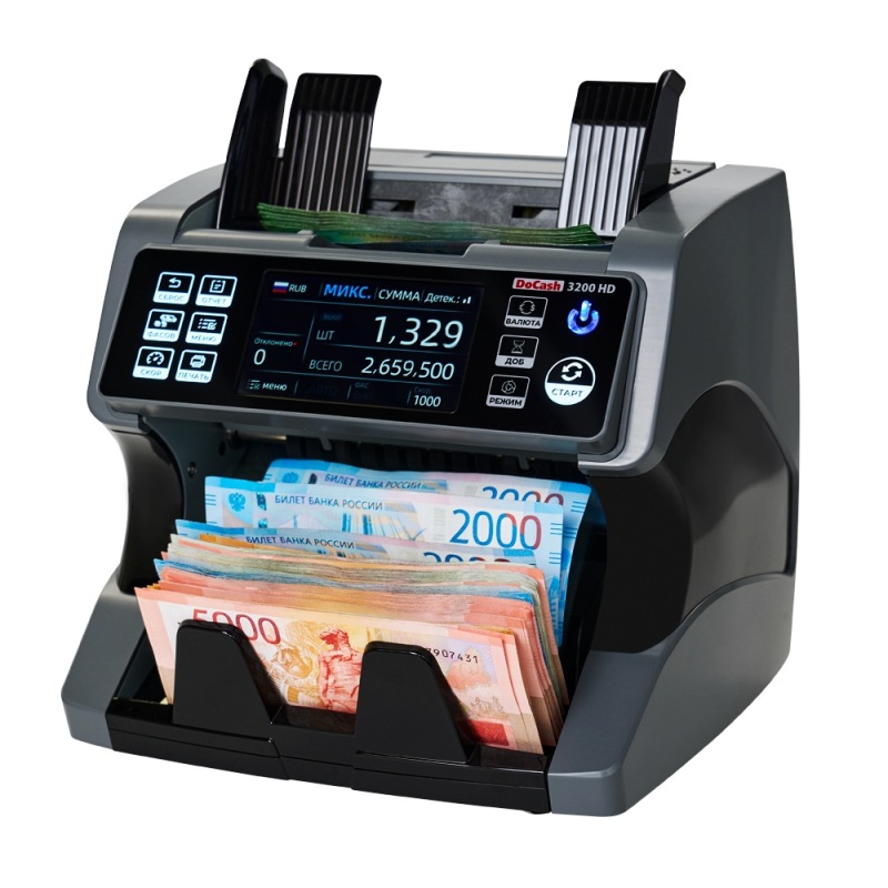 Счетчик банкнот DoCash 3200 HD Счетчик банкнот DoCash 3200 HD