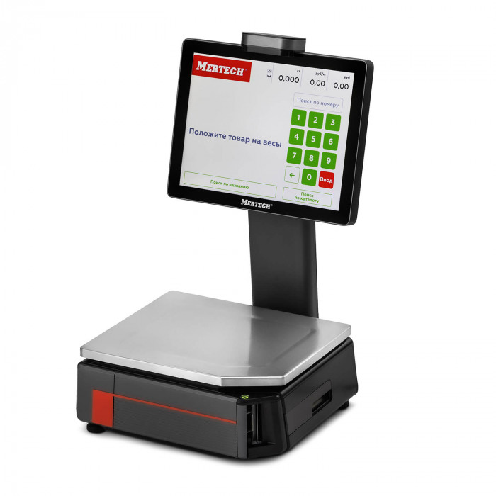 Весы с печатью этикеток Mertech M-ER 727 PM-15.2 (15 Весы с печатью этикеток Mertech M-ER 727 PM-15.2 (15