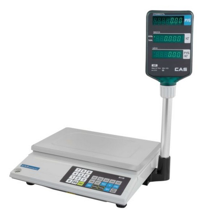 Весы торговые CAS AP-6M Весы торговые CAS AP-6M