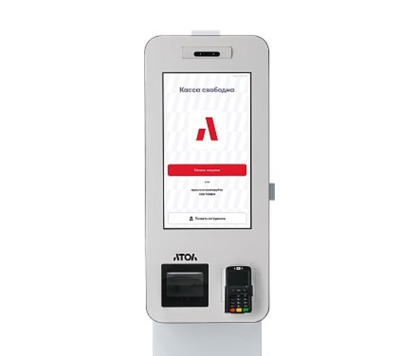 Касса самообслуживания АТОЛ КСО 3245 (8/256Gb, без WiFi, без ОС, Mindeo, Ind., Кр.пин-пад, Кр.ФР) Касса самообслуживания АТОЛ КСО 3245 (8/256Gb, без WiFi, без ОС, Mindeo, Ind., Кр.пин-пад, Кр.ФР)