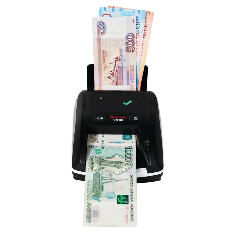 Детектор банкнот DoCash Vega RUB (с аккумулятором) Детектор банкнот DoCash Vega RUB (с аккумулятором)