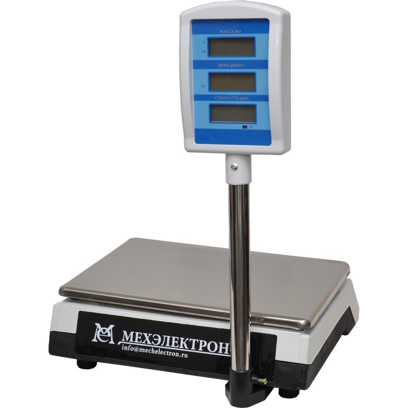 Весы торговые МЕХЭЛЕКТРОН-М ВР4900-15-2Д-САБ 05 (LCD) Весы торговые МЕХЭЛЕКТРОН-М ВР4900-15-2Д-САБ 05 (LCD)