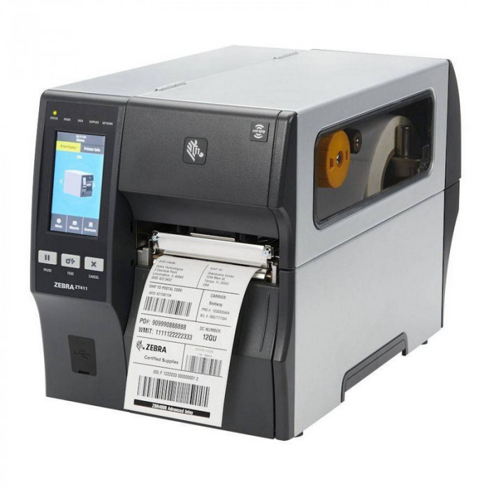 Принтер этикеток Zebra ZT411 (300dpi, USB/USB-Host/RS-232/Ethernet/MFi Bluetooth, Отделитель) Принтер этикеток Zebra ZT411 (300dpi, USB/USB-Host/RS-232/Ethernet/MFi Bluetooth, Отделитель)