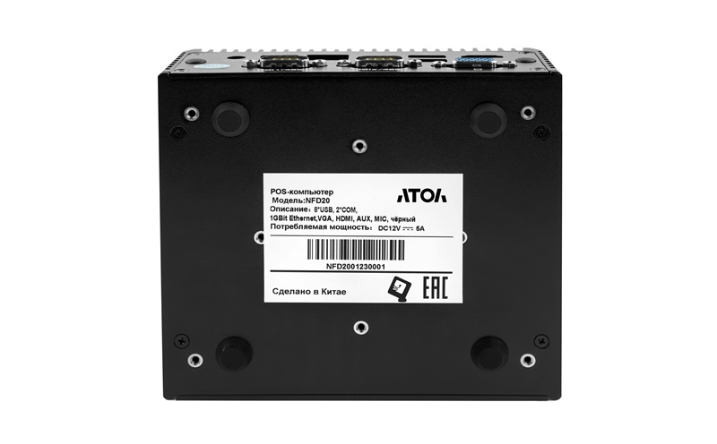 POS компьютер АТОЛ NFD20 (J6412, 8/120Gb, без ОС) POS компьютер АТОЛ NFD20 (J6412, 8/120Gb, без ОС)