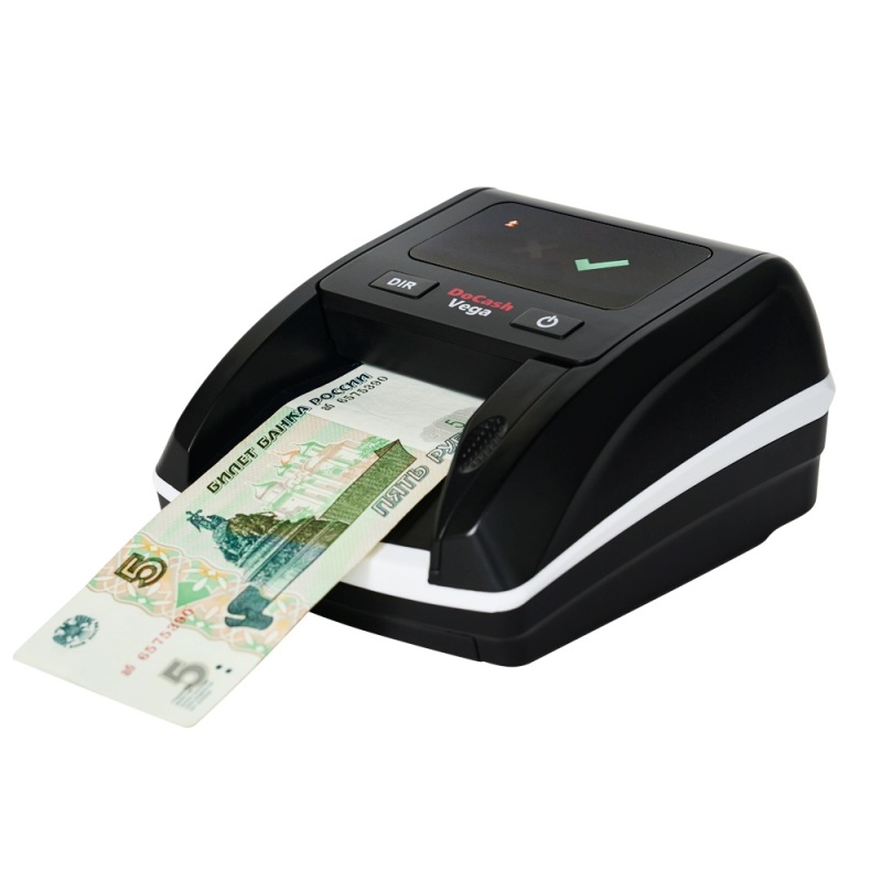 Детектор банкнот DoCash Vega RUB (с аккумулятором) Детектор банкнот DoCash Vega RUB (с аккумулятором)