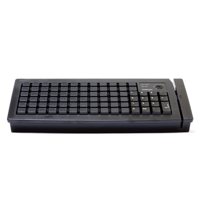 POS клавиатура Posiflex KB-6600UB (USB, MSR) POS клавиатура Posiflex KB-6600UB (USB, MSR)