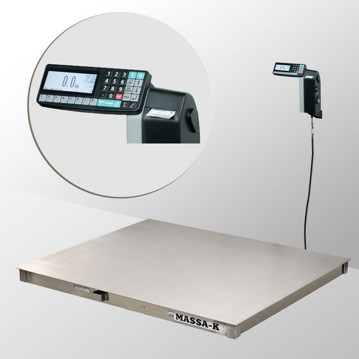 Весы платформенные с печатью этикеток Масса-К 4D-PM.S-15/12-1000-RL Весы платформенные с печатью этикеток Масса-К 4D-PM.S-15/12-1000-RL