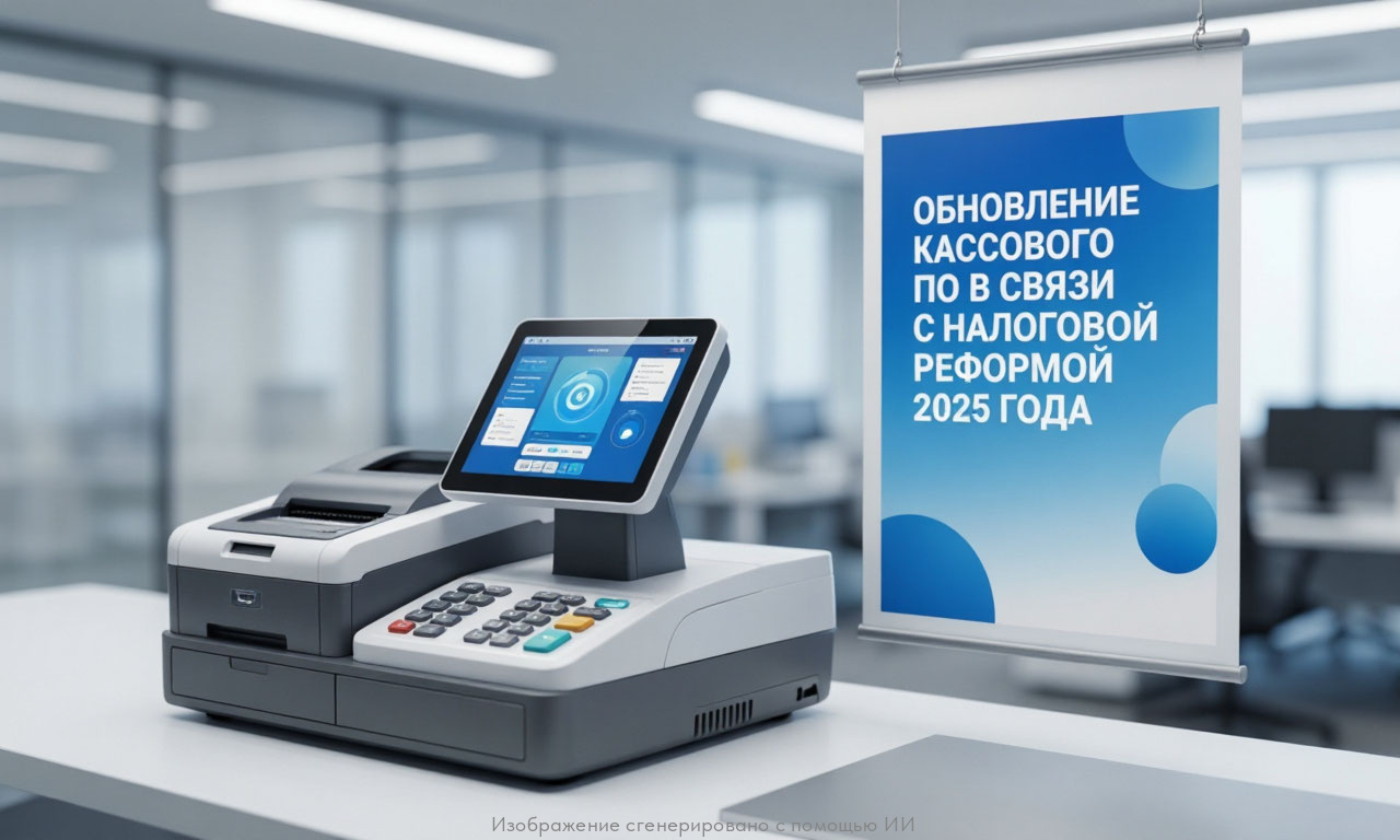 Обновление кассового ПО в связи с налоговой реформой 2025 года