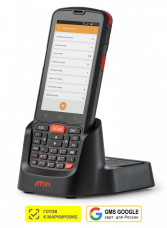 Терминал сбора данных АТОЛ Smart.Slim Plus Базовый (2D, 2/16Gb, WiFi/BT/NFC/LTE/GPS, Камера, Andr.10 GMS, ПО DataMobile Стандарт Pro)