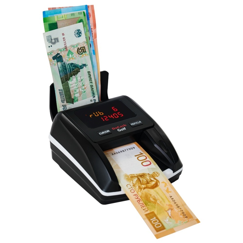 Детектор банкнот DoCash Golf RUB (с аккумулятором) Детектор банкнот DoCash Golf RUB (с аккумулятором)