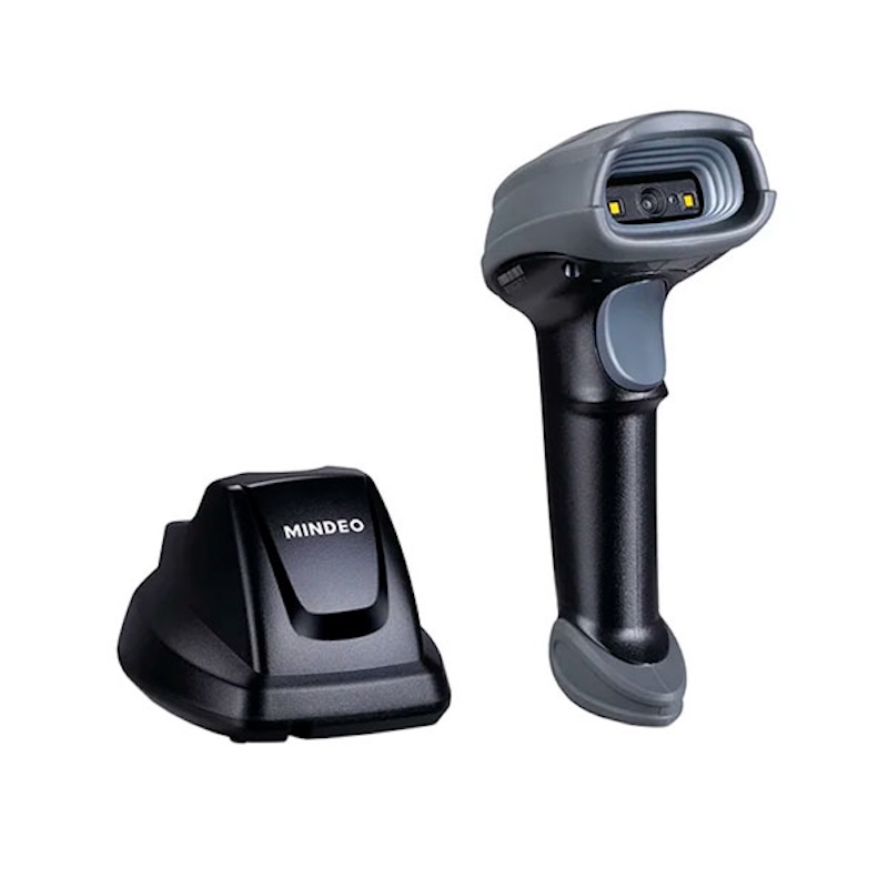Сканер штрих-кода Mindeo CS2292-HD (2D, USB/BT, База, Серый) Сканер штрих-кода Mindeo CS2292-HD (2D, USB/BT, База, Серый)