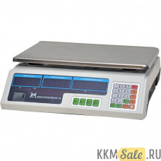 Весы торговые МЕХЭЛЕКТРОН-М ВР4900-30-2Д-ДБ 06 (LED)