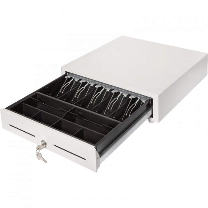 Денежный ящик PayTor HT-410S-7 (Epson, белый) Денежный ящик PayTor HT-410S-7 (Epson, белый)