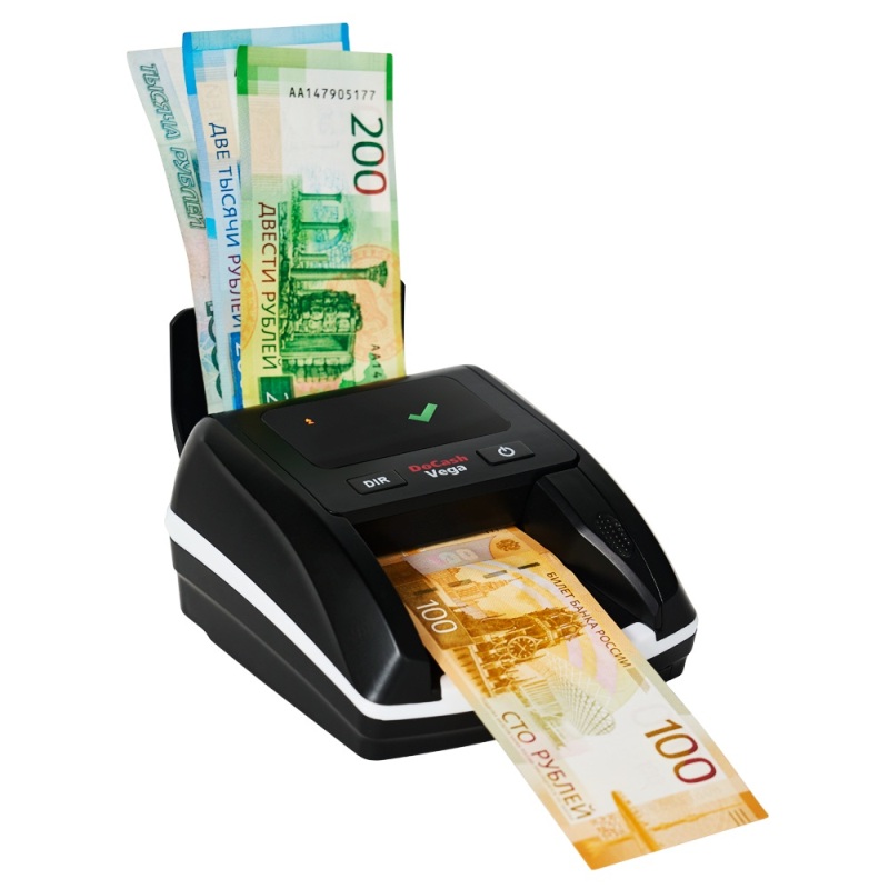 Детектор банкнот DoCash Vega RUB (с аккумулятором) Детектор банкнот DoCash Vega RUB (с аккумулятором)