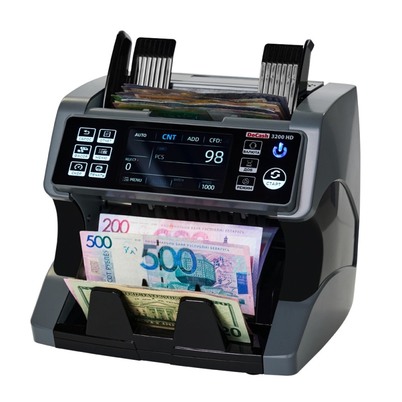 Счетчик банкнот DoCash 3200 HD Счетчик банкнот DoCash 3200 HD