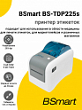 Принтер этикеток BSmart BS-TDP225s (203dpi, USB)
